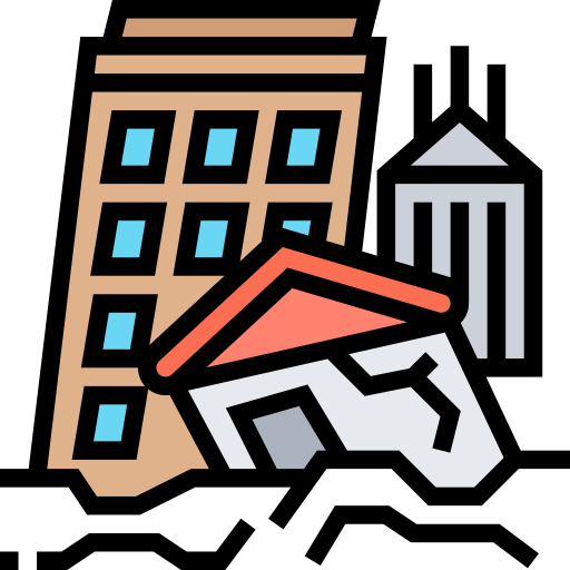 Seismic & Hazard Resiliency Icon